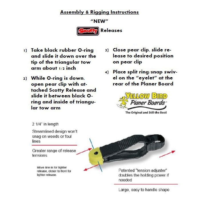 Yellow Bird Planer Board Assembly Instructions