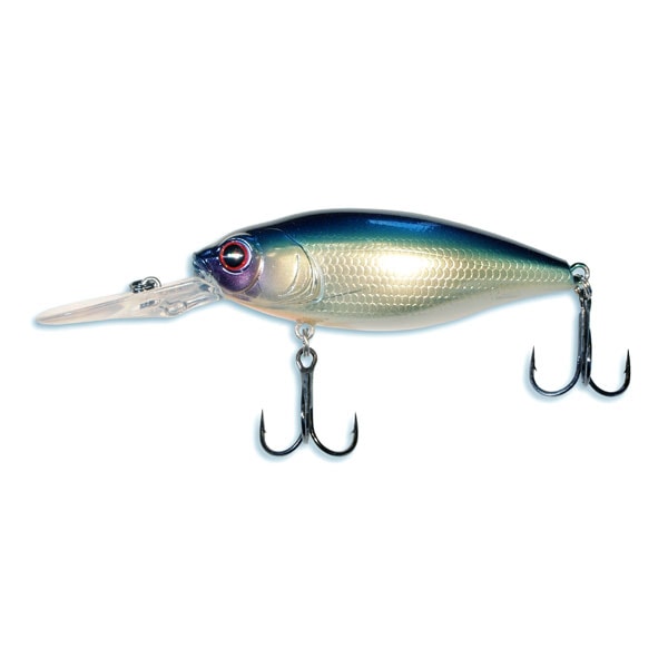 Legion Lure Long Bill Crank Bait in (CF75M-MG-572) Blue Steel - Yellow Bird  Fishing Products