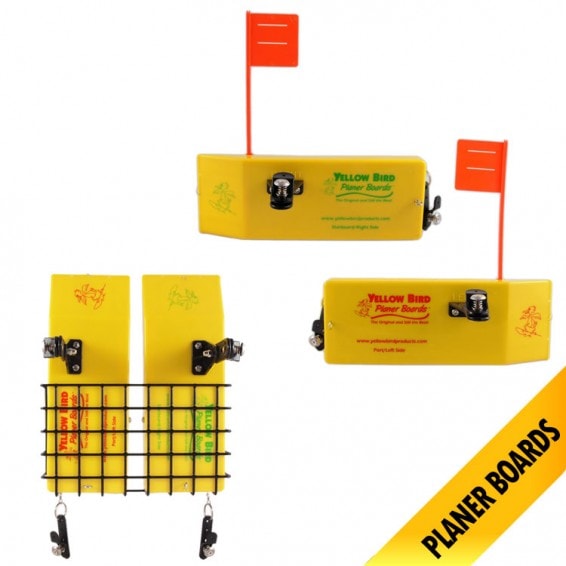 Yellow Bird Big Bird (Large) Planer Board Package Deal Yellow Bird