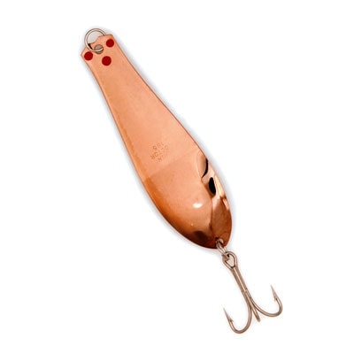 Thin Doctor Spoon in (103) Copper - Yellow Bird Fishing Products