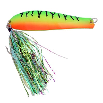 Doctor Spoon in (115) Fire Tiger - Yellow Bird Fishing Products