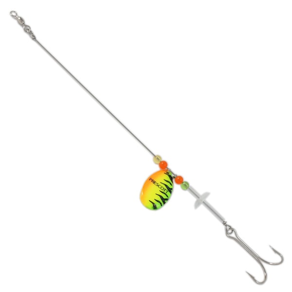 Strip-On Rig in (115) Fire Tiger - Yellow Bird Fishing Products