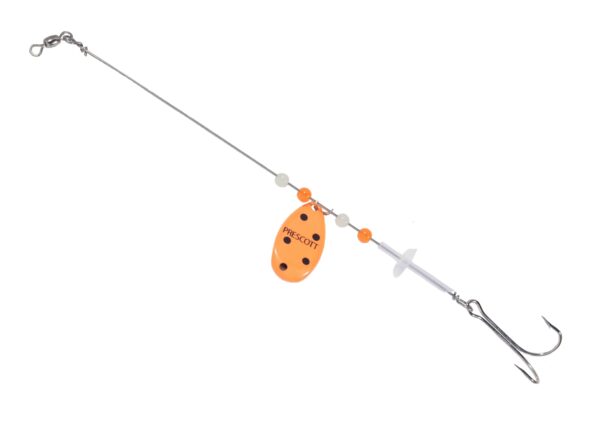 Strip-On Rig in (218) Lazerglow Orange / Black Dots