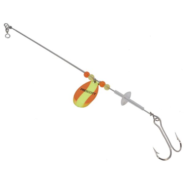 Strip-On Rig in (37) Fluorescent Orange / Chartreuse Swirl
