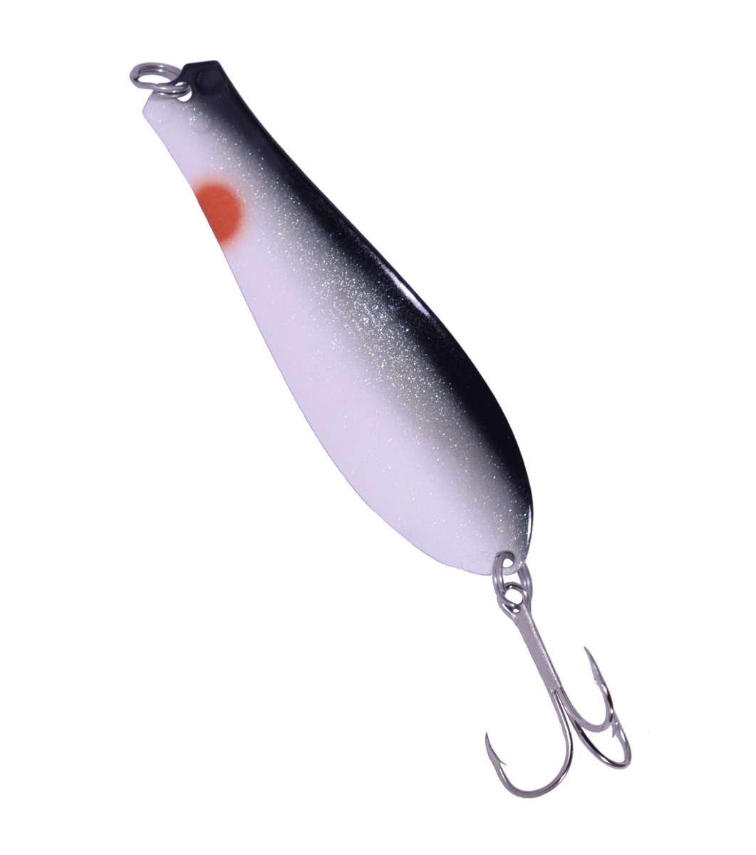 Doctor Spoon in (410) Silver Shad - Yellow Bird Fishing Products