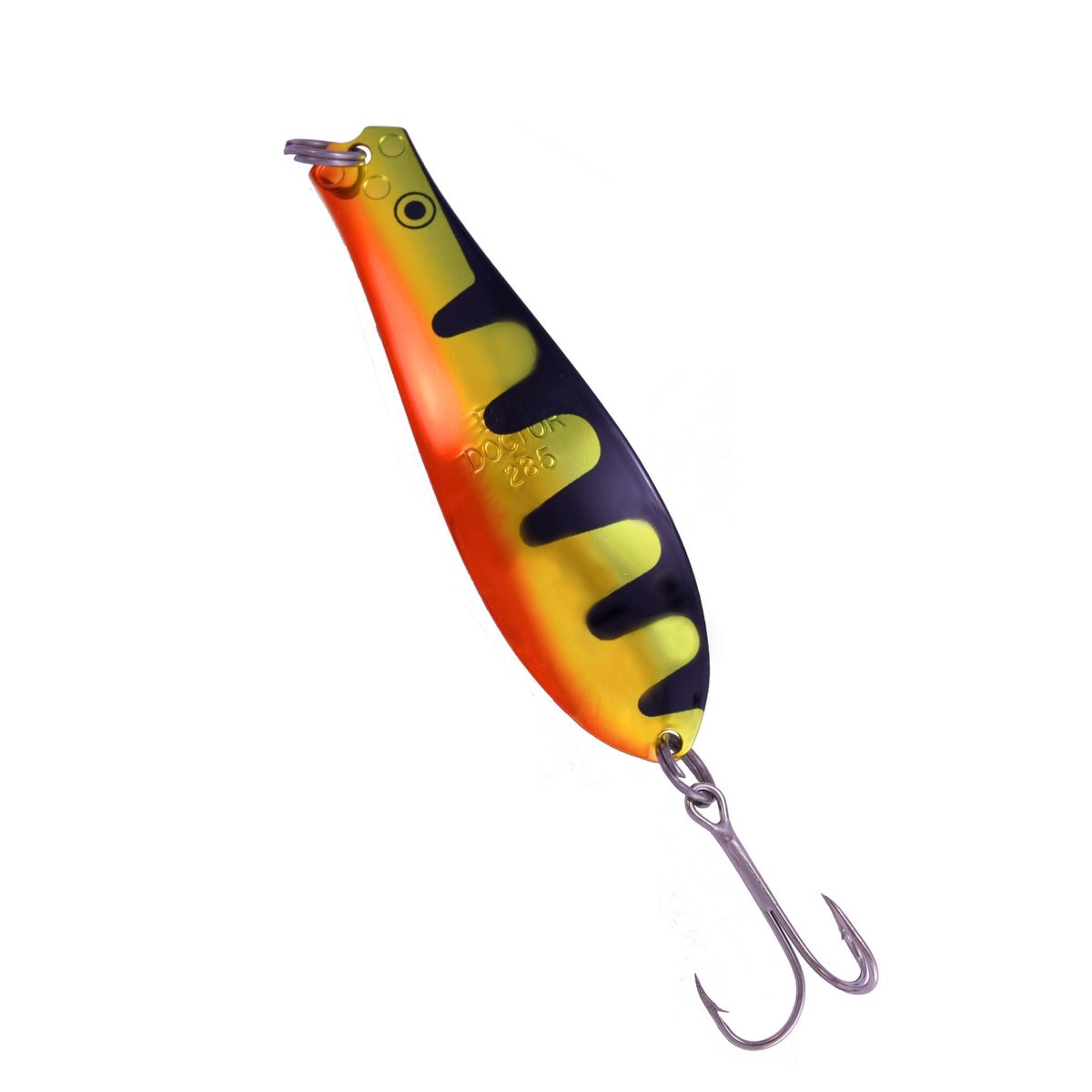 Doctor Spoon in (42) Perch - Yellow Bird Fishing Products