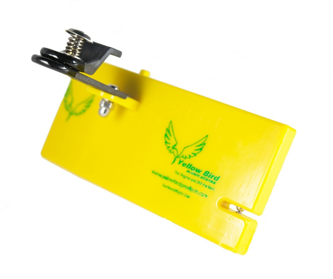 Off Shore Tackle Mini Planer Board Yellow Reversible With OR16 Red