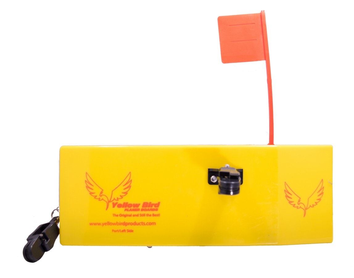 Extra Large Yellow Bird Port Side Planer Board (700P) 12 inches