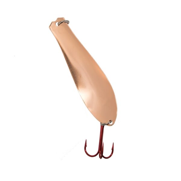 Premium Doctor Spoon with Red LazerSharp Hooks in (PM403) Hammered Copper - Image 2