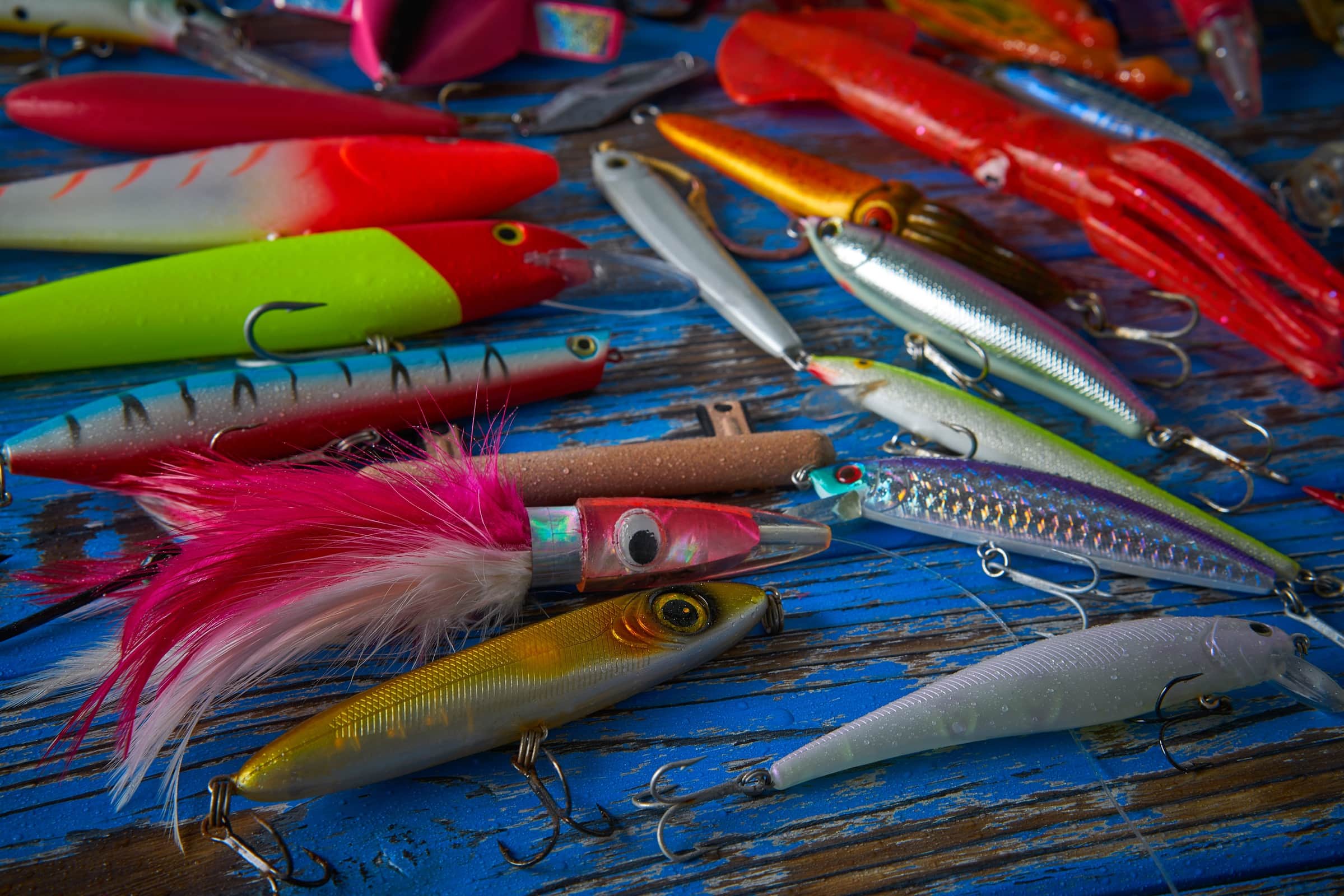 Different Types of Lures For Fishing - Yellow Bird Fishing Products