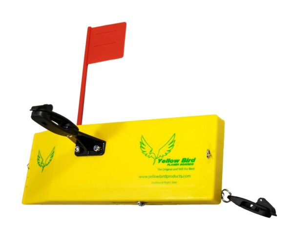 Large Yellow Bird Starboard Side Planer Board (600S) - 10"