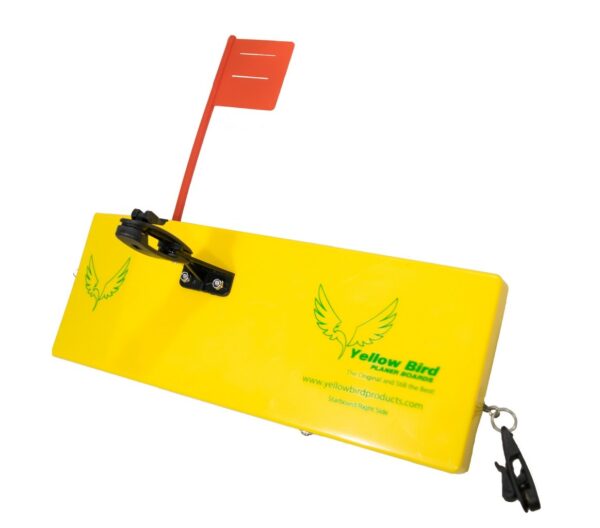 Extra Large Yellow Bird Starboard Side Planer Board (700S) - 12"