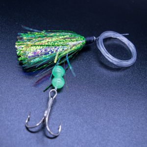 Yellow Bird Trolling Flies Coho - CF-17 - Moss