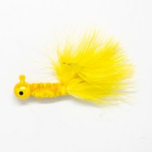 Legion Lure-Marabou Jigs (MJ-60 Egg Yolk) 4-Pk