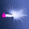 Legion Lure-Marabou Jigs (MJ-80 Flamingo) 4-Pk