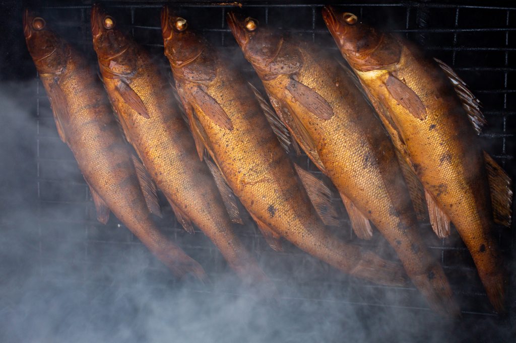 Cooking Fish in a Smoker