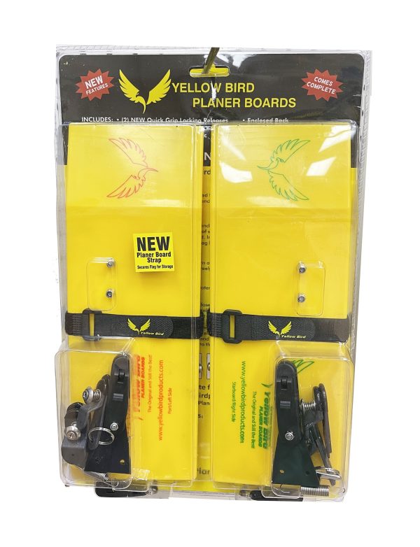 2-ProPack (700S/700P) Yellow Bird XLarge 12"- Starboard/Port - Planer Board Pair