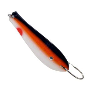 Weedless Doctor Spoon in (425) Orange Crush